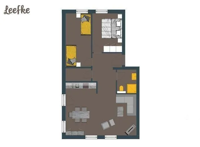 Leefke Appartement Goting